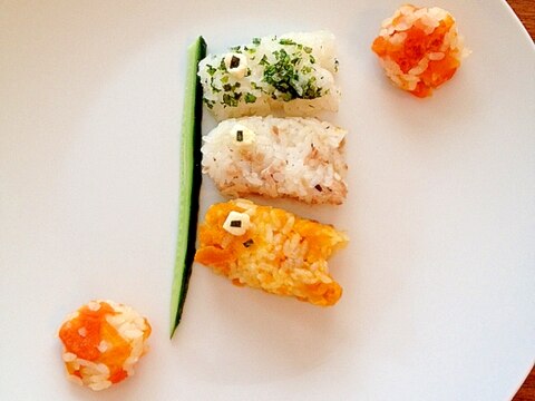 離乳食☆初節句の鯉のぼりプレート